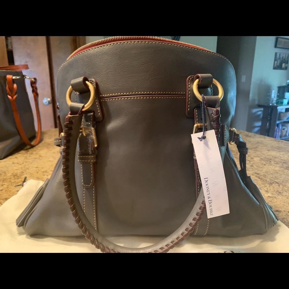 Dooney and Bourke Florentine Buckle Satchel